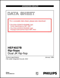 Click here to download HEF4027BP Datasheet