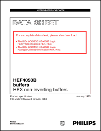 Click here to download HEF4050BP Datasheet