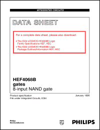 Click here to download HEF4068BU Datasheet
