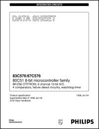 Click here to download P87C576 Datasheet