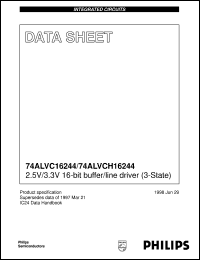 Click here to download 74ALVCH16244DGG Datasheet