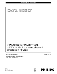 Click here to download 74ALVCH16245DGG Datasheet