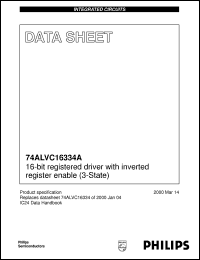 Click here to download 74ALVC16334A Datasheet