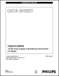 Click here to download 74ALVC164245DL Datasheet