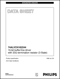 Click here to download 74ALVCH162244DL Datasheet