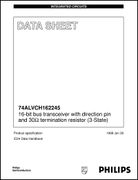 Click here to download 74ALVCH162245DL Datasheet