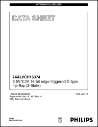 Click here to download 74ALVCH16374DGG Datasheet