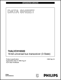 Click here to download 74ALVCH16500 Datasheet