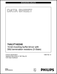 Click here to download 74ALVT162240DGG Datasheet