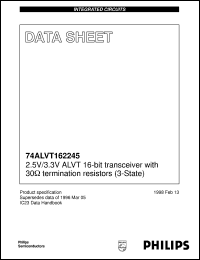 Click here to download 74ALVT162245DGG Datasheet