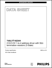Click here to download 74ALVT162344DL Datasheet