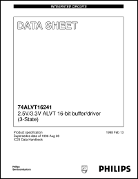 Click here to download 74ALVT16241DL Datasheet