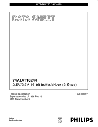 Click here to download 74ALVT16244DL Datasheet