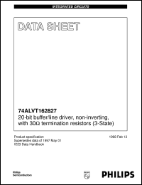 Click here to download 74ALVT162827 Datasheet