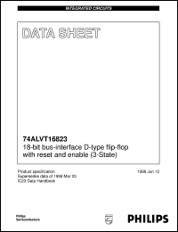 Click here to download 74ALVT16823DGG Datasheet