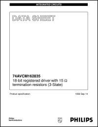 Click here to download 74AVCM162835 Datasheet