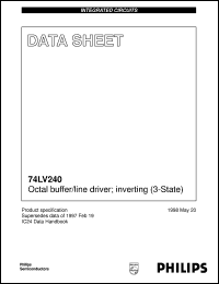 Click here to download 74LV240DB Datasheet