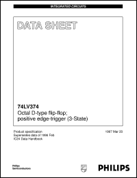 Click here to download 74LV374DB Datasheet