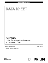 Click here to download 74LVC1284D Datasheet