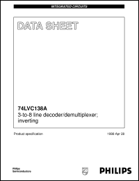 Click here to download 74LVC138ADB Datasheet