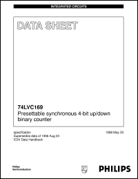 Click here to download 74LVC169D Datasheet