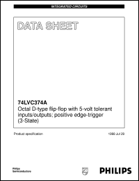 Click here to download 74LVC374AD Datasheet