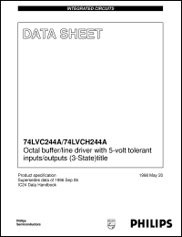 Click here to download 74LVCH244APW Datasheet