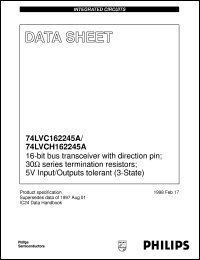 Click here to download 74LVCH162245ADGG Datasheet