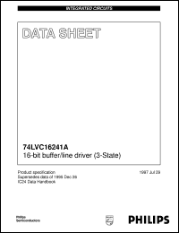 Click here to download 74LVC16241 Datasheet