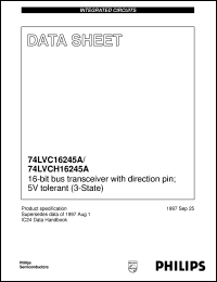 Click here to download 74LVC16245ADL Datasheet