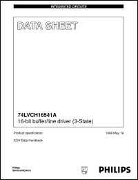 Click here to download 74LVCH16541ADGG Datasheet