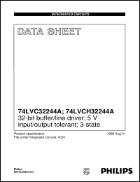 Click here to download 74LVC32244A Datasheet