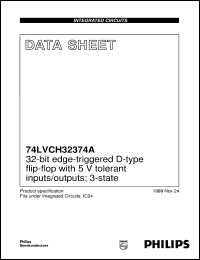 Click here to download 74LVCH32374A Datasheet