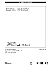 Click here to download 74LVT126D Datasheet