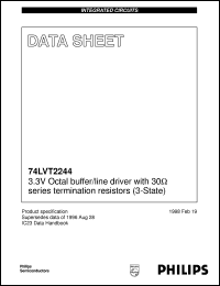 Click here to download 74LVT2244D Datasheet