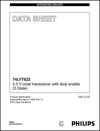 Click here to download 74LVT623DB Datasheet