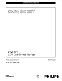 Click here to download 74LVT74 Datasheet