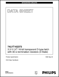 Click here to download 74LVT162373 Datasheet
