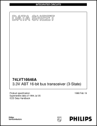 Click here to download 74LVT16646ADL Datasheet