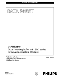 Click here to download 74ABT2240DB Datasheet