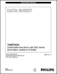 Click here to download 74ABT2244 Datasheet