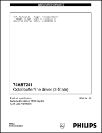 Click here to download 74ABT241DB Datasheet