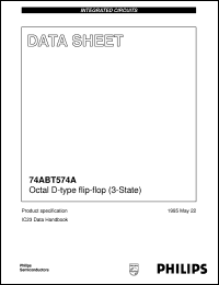 Click here to download 74ABT574APW Datasheet