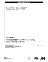 Click here to download 74ABT623PW Datasheet