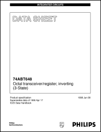 Click here to download 74ABT648PW Datasheet
