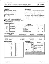 Click here to download 74ABT652AN Datasheet