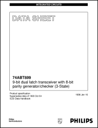 Click here to download 74ABT899D Datasheet