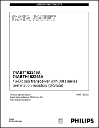 Click here to download 74ABTH162245ADL Datasheet