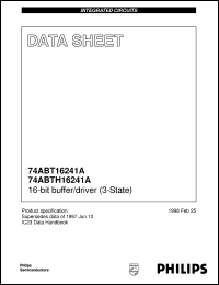 Click here to download 74ABT16241ADGG Datasheet