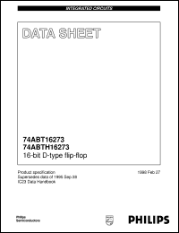 Click here to download 74ABT16273 Datasheet